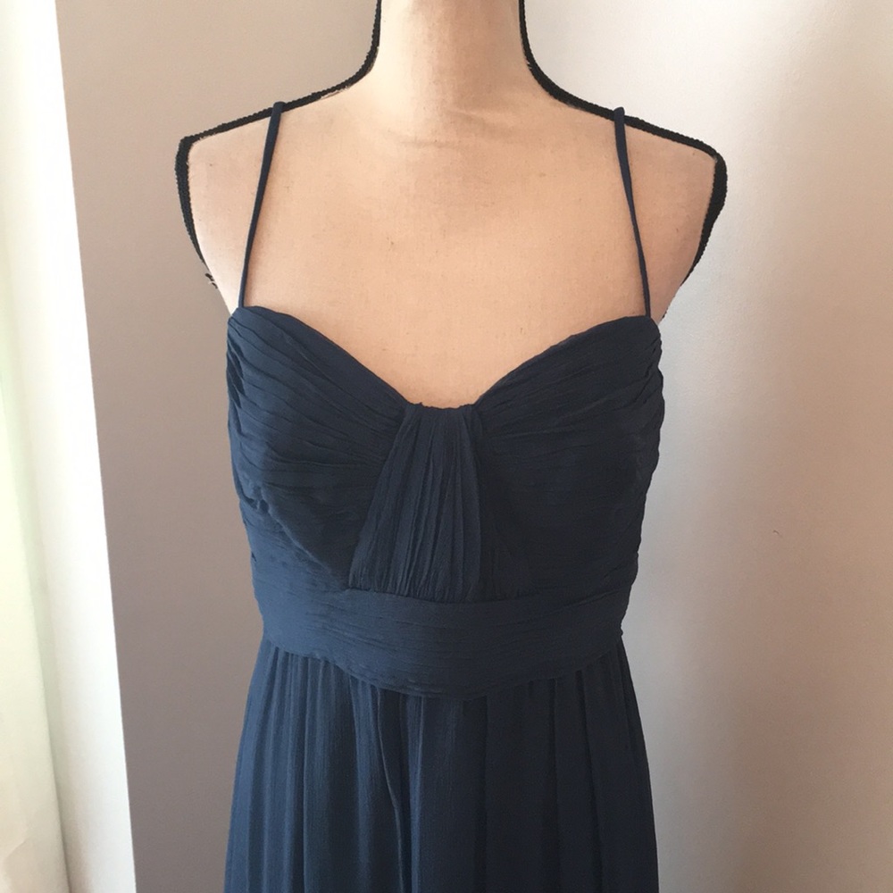 NWT 100% silk Amsale formal dress